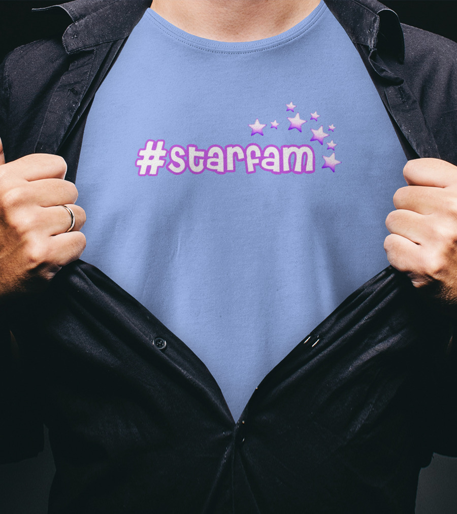 Starfam Purplestars02 Collection T-Shirt