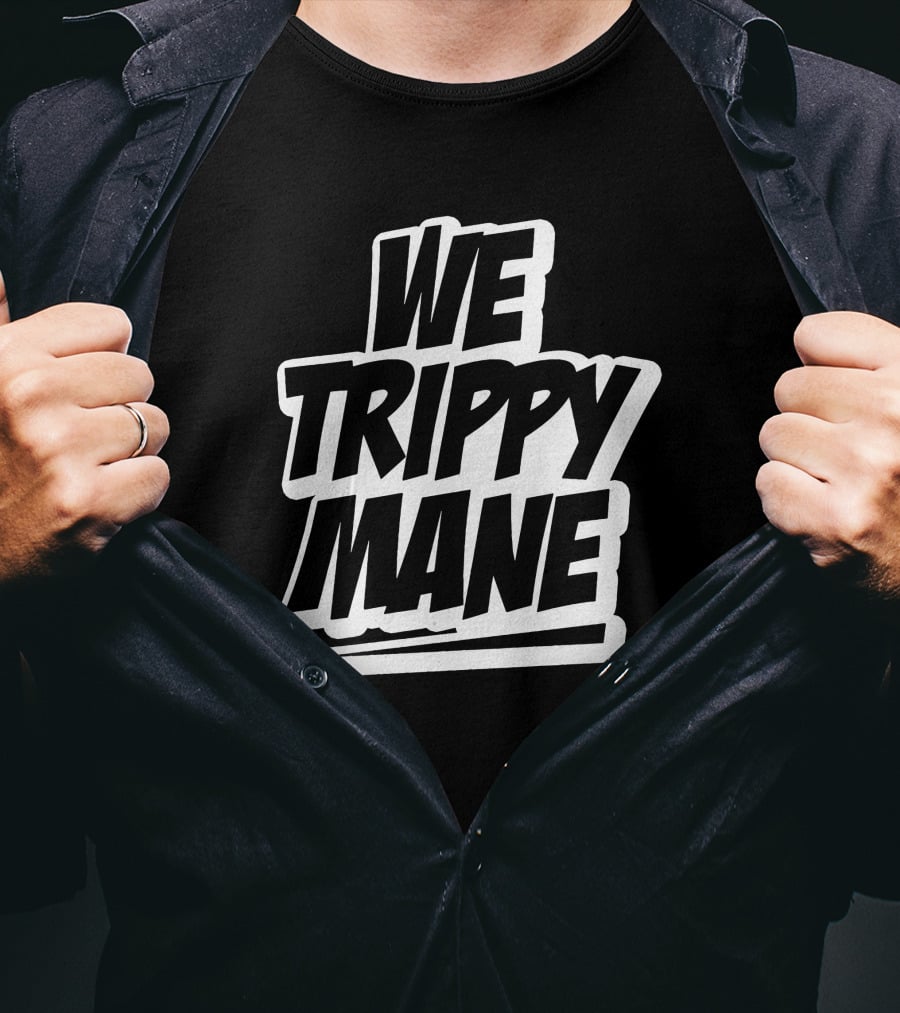 Three 6 Mafia We Trippy Mane Merchandise T-Shirt