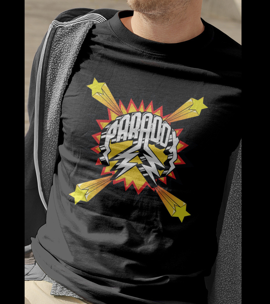 Paradox Starburst Lightning Comic Style Explosion T-Shirt