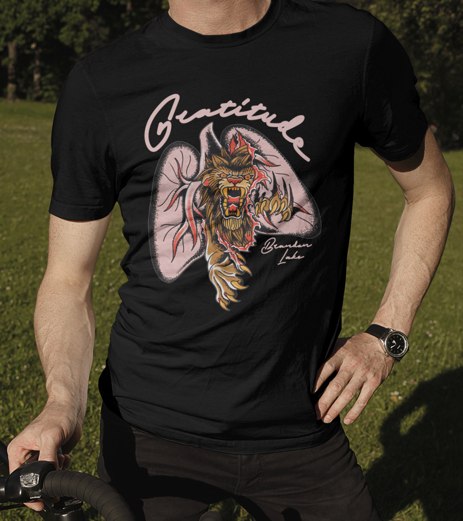 Gratitude Brandon Lake Lion Lungs T-Shirt