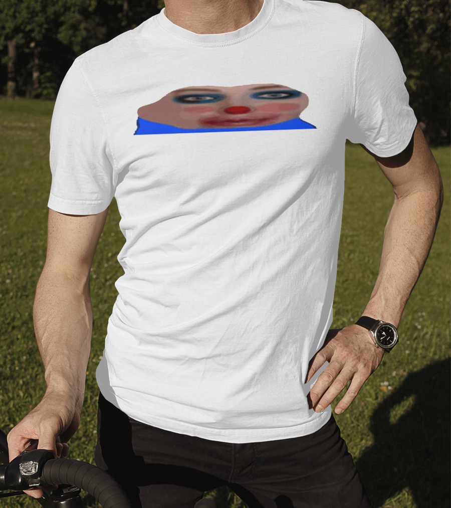 QTCinderella Pepe Clown Face Meme Merch T-Shirt