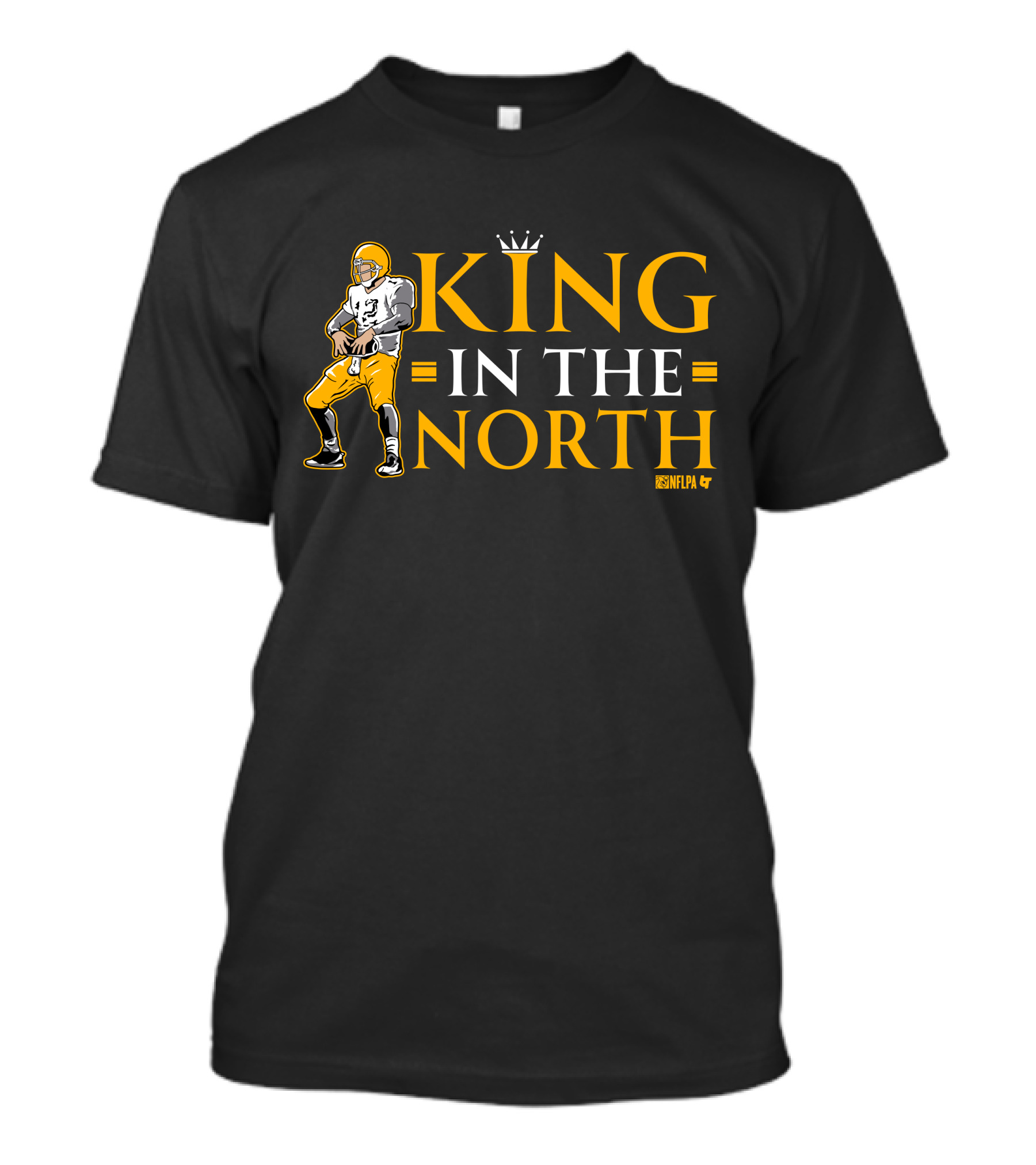 King In The North NFLPA Football Quarterback T-Shirt