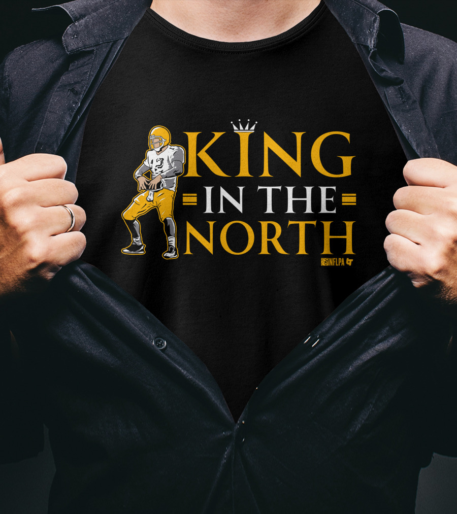King In The North NFLPA Football Quarterback T-Shirt