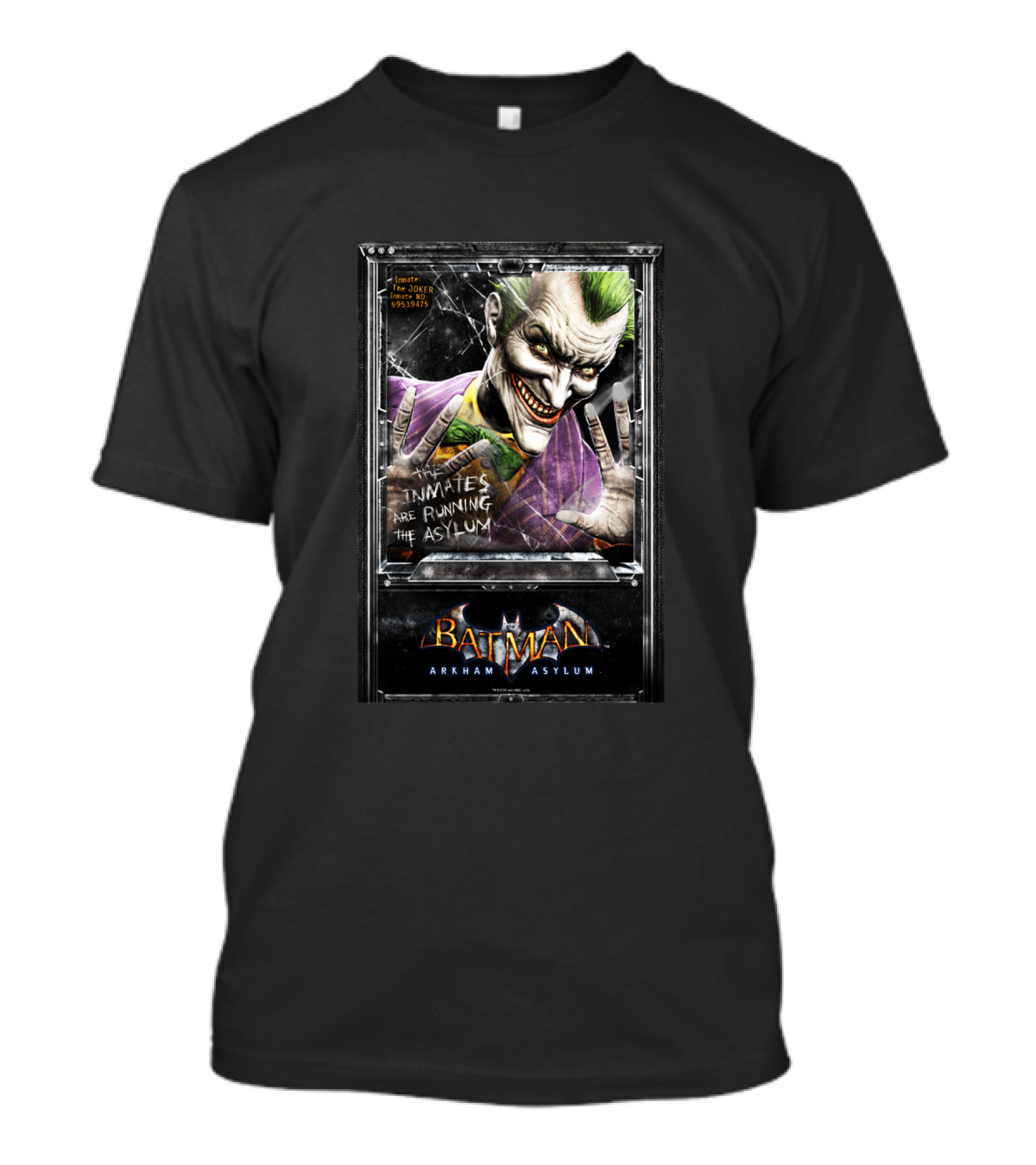 The Joker Inmates Are Running The Batman Arkham Asylum T-Shirt