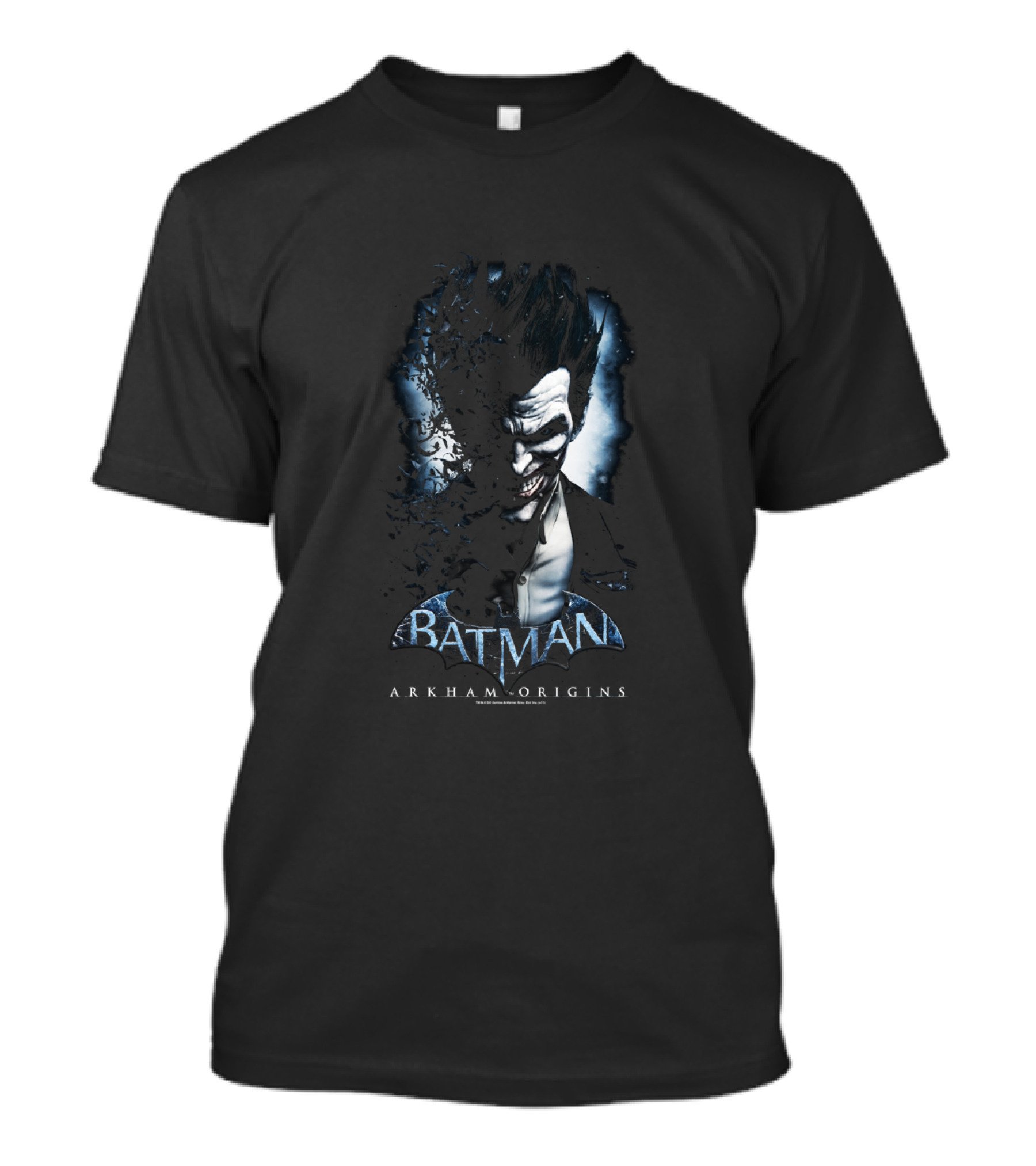 Batman Arkham Origins Joker Villainous Grin T-Shirt