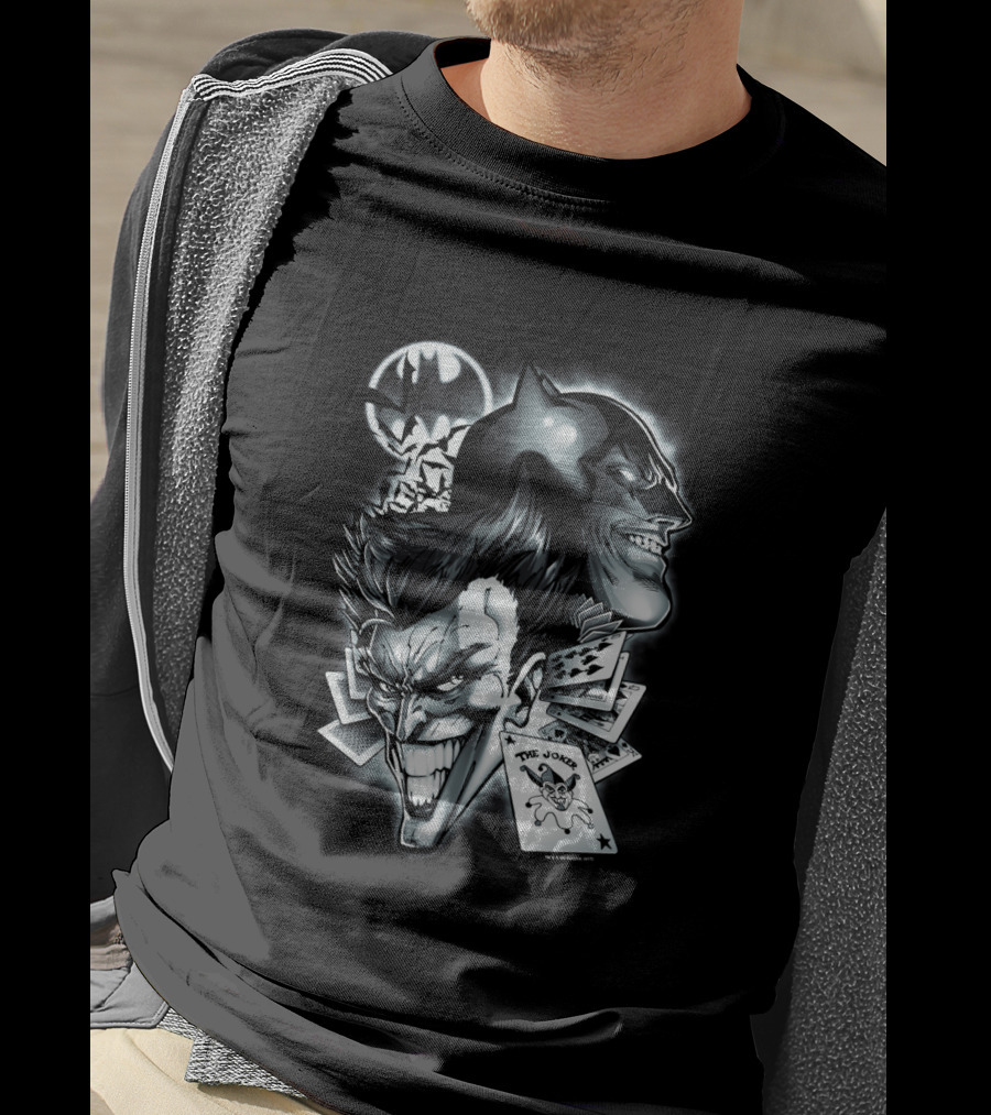 Batman Joker Playing Cards Archenemies T-Shirt