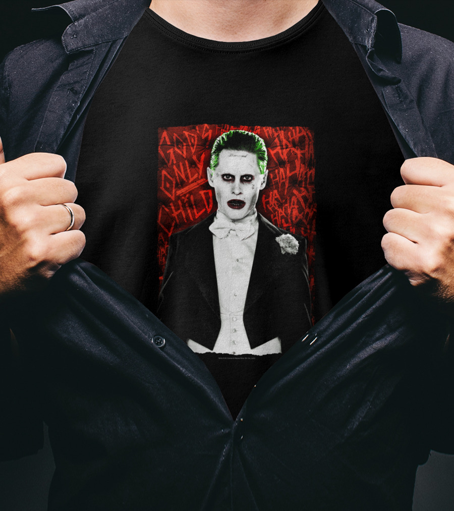 The Joker Suicide Squad God's Only Child Dressed To Kill T-Shirt