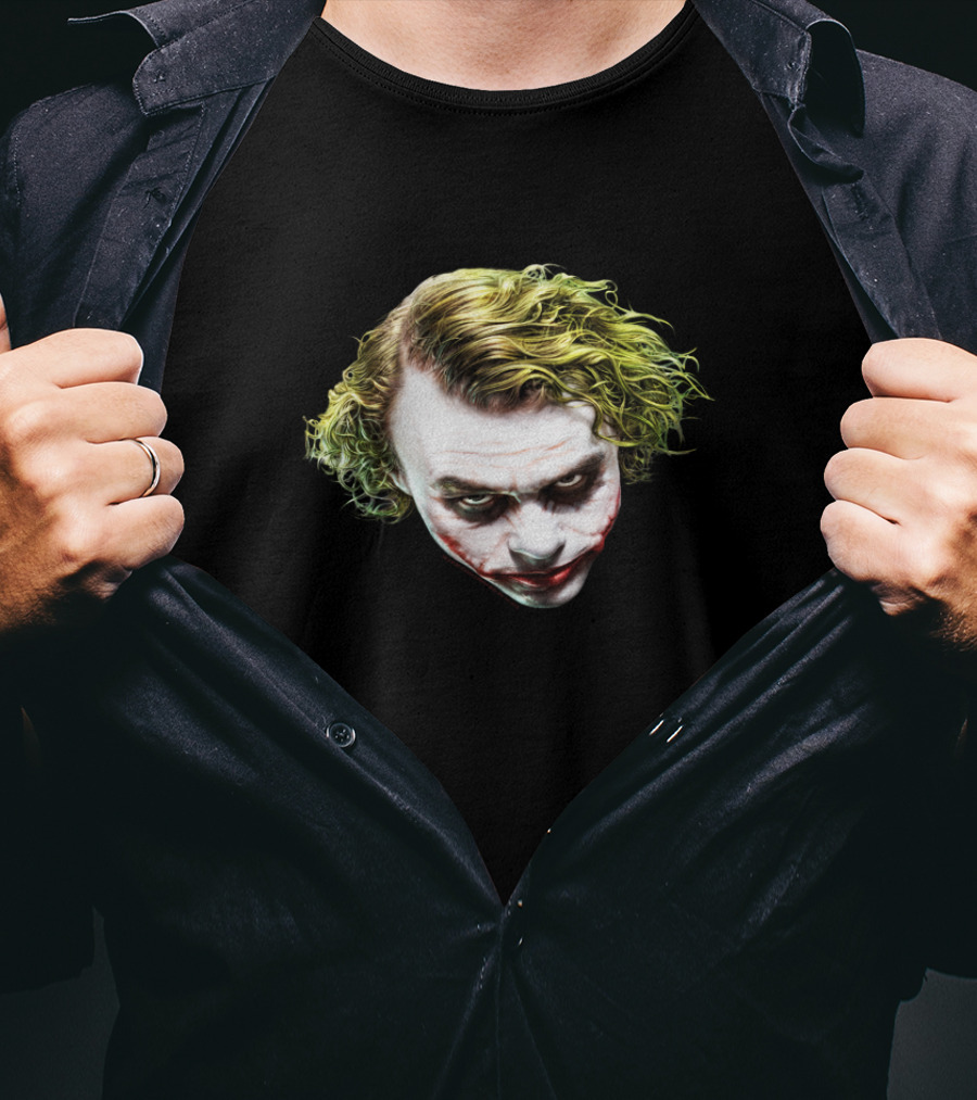The Dark Knight Joker Face T-Shirt