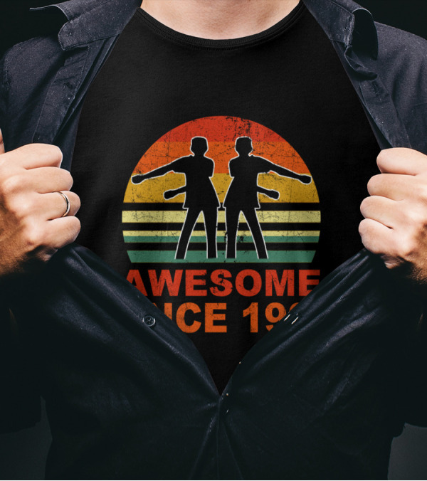 28th Bday Awesome Since 1992 Floss Dance Retro T-Shirt