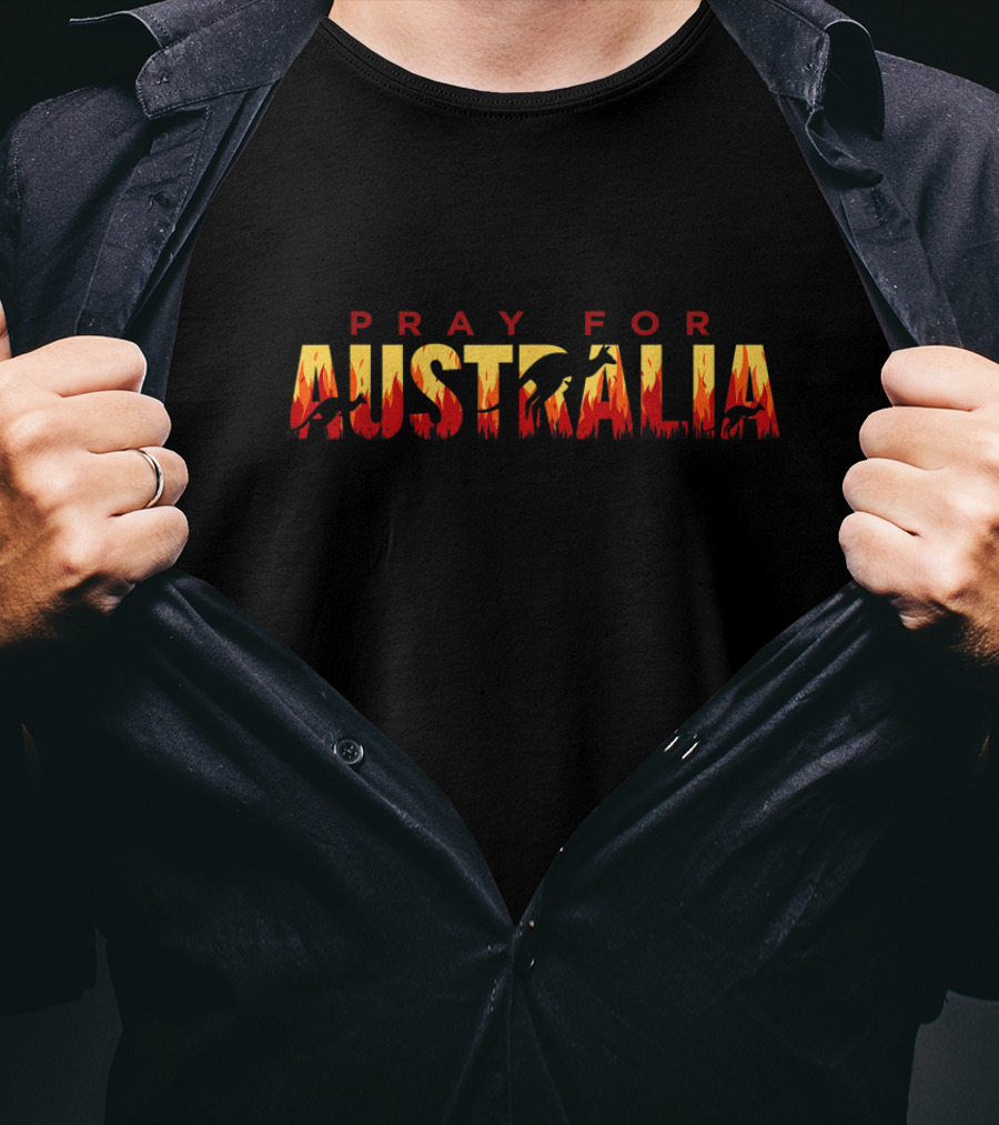 Pray For Australia Bushfires Appeal Urgent Support T-Shirt