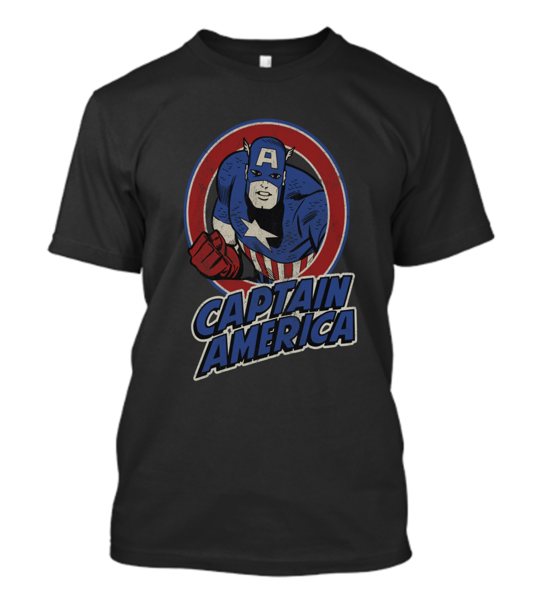 Marvel Vintage Captain America Heroic T-Shirt