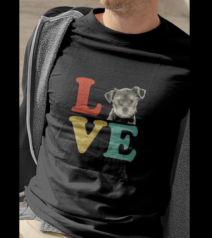 LOVE My Yorkshire Terrier Dog Lovers T-Shirt