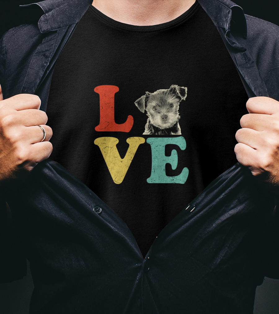 LOVE My Yorkshire Terrier Dog Lovers T-Shirt