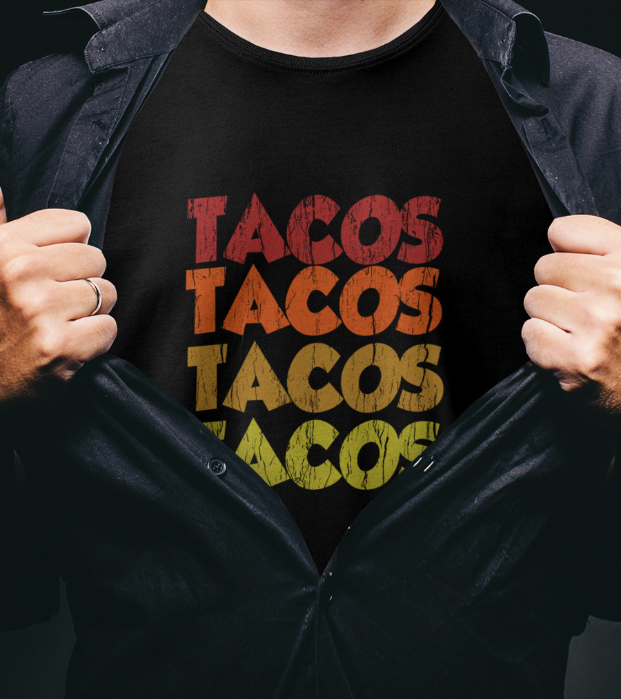 Tacos Retro Vintage Style T-Shirt