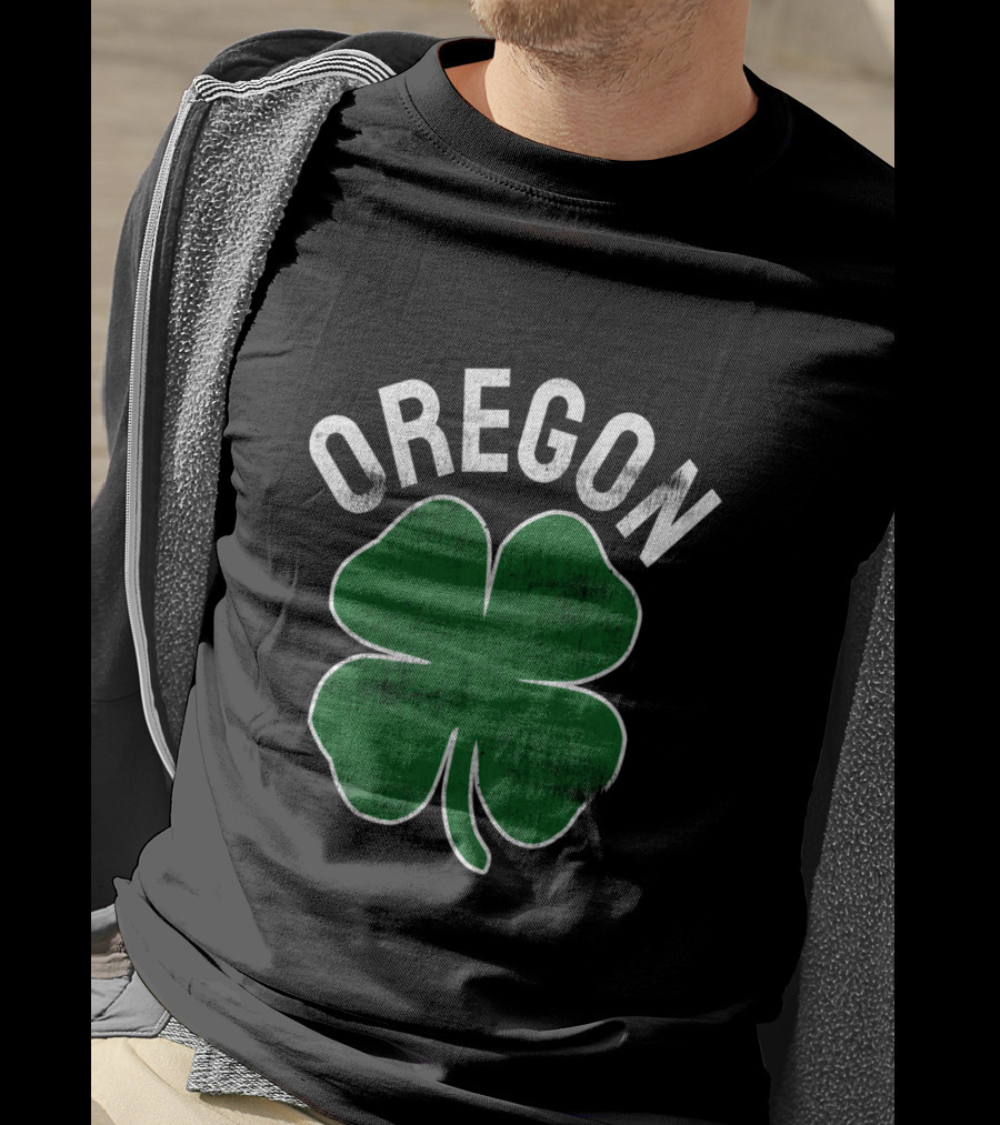 St. Patrick's Day Oregon Shamrock Irish Saint T-Shirt