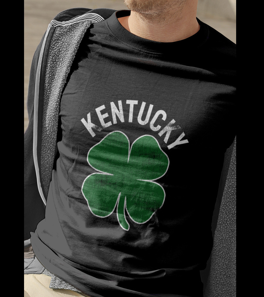 Kentucky Shamrock St. Patrick's Day Irish T-Shirt