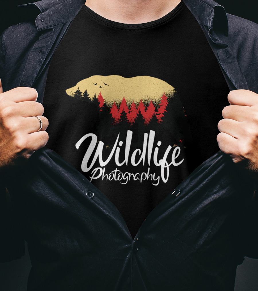 Wildlife Photography Bear Forest T-Shirt