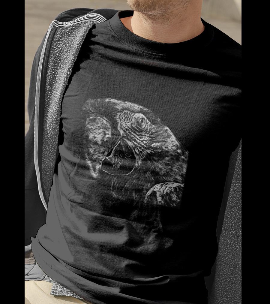 Macaw Ara Exotic Talking Parrot Wildlife Nature T-Shirt