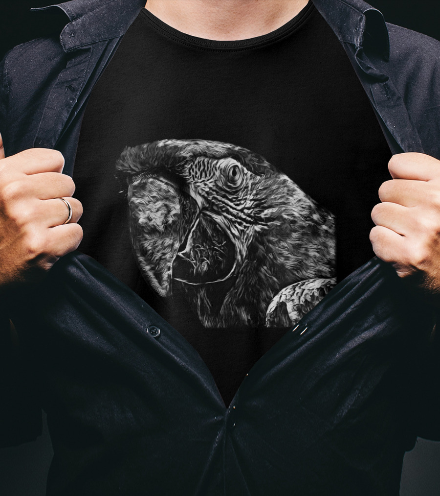 Macaw Ara Exotic Talking Parrot Wildlife Nature T-Shirt