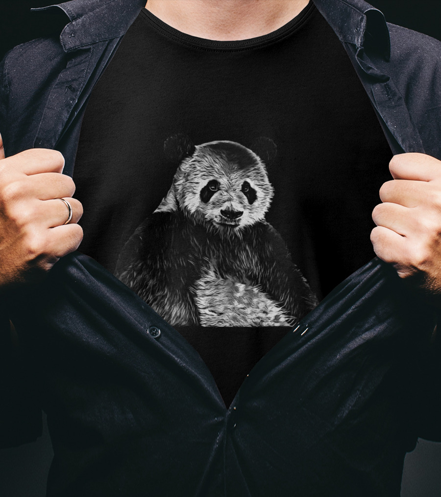 Panda Bear Wildlife T-Shirt