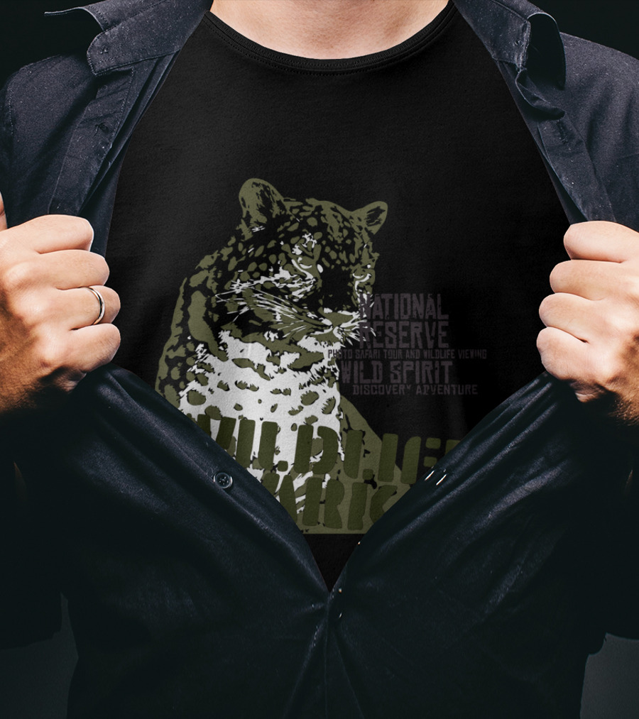 Wildlife Park National Reserve Wild Spirit Discover Adventure T-Shirt