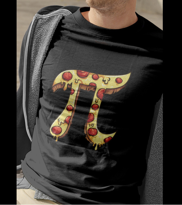 Pizza Pi Funny Math Geek Pi Day 3.14 T-Shirt