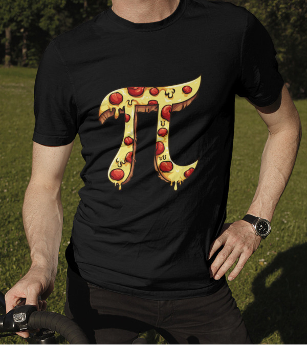 Pizza Pi Funny Math Geek Pi Day 3.14 T-Shirt