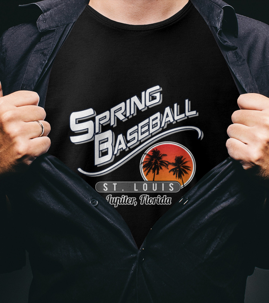 Spring Baseball St. Louis Jupiter Florida T-Shirt