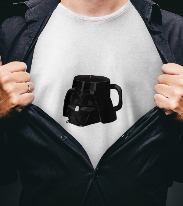 Darth Vader I Like My Coffee On The Dark Side T-Shirt