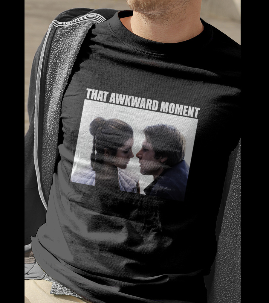 That Awkward Moment Han Solo Princess Leia T-Shirt