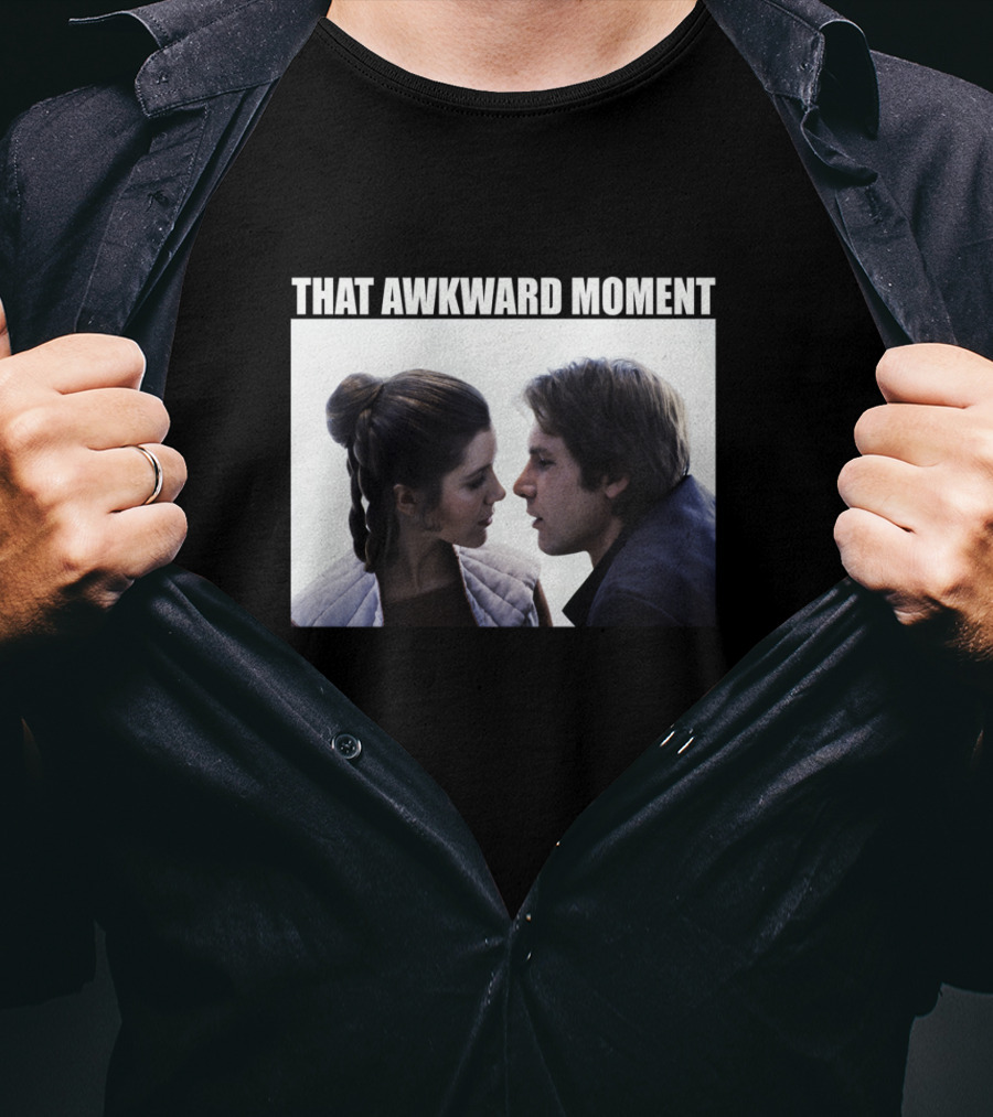That Awkward Moment Han Solo Princess Leia T-Shirt
