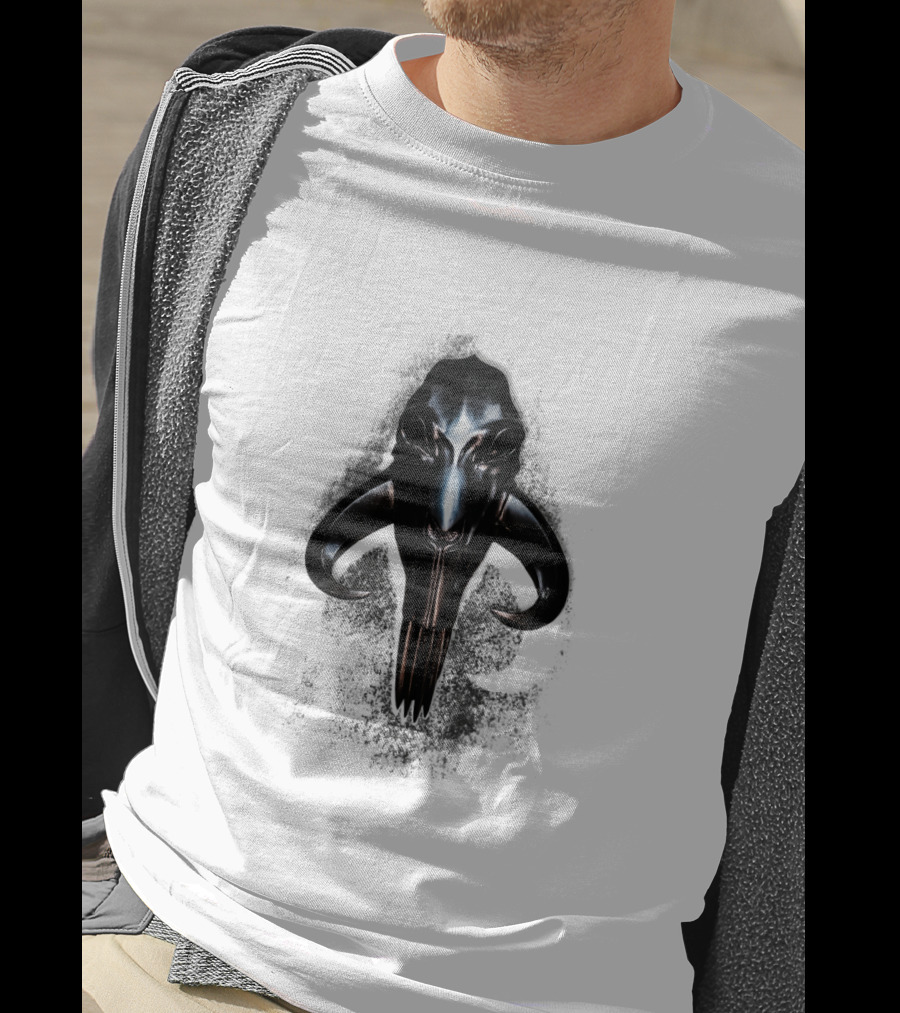 Mandalorian Armorer Mythosaur Metal T-Shirt