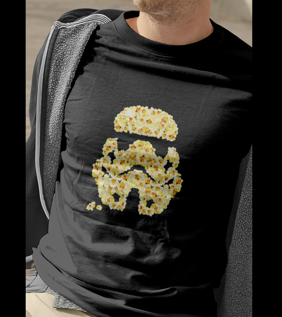 Popcorn Stormtrooper Helmet Iconic Snack T-Shirt