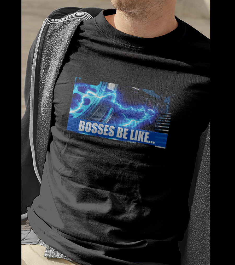 Star Wars Bosses Be Like Force Lightning Meme T-Shirt