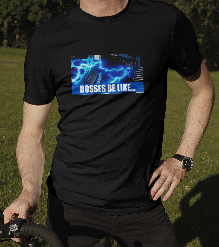 Star Wars Bosses Be Like Force Lightning Meme T-Shirt