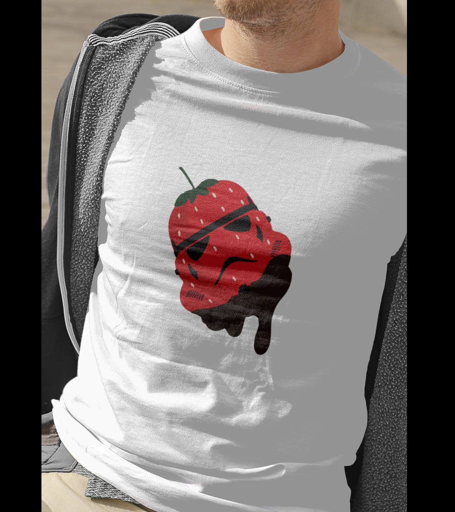 Star Wars Stormtrooper Chocolate Dipped Strawberry T-Shirt