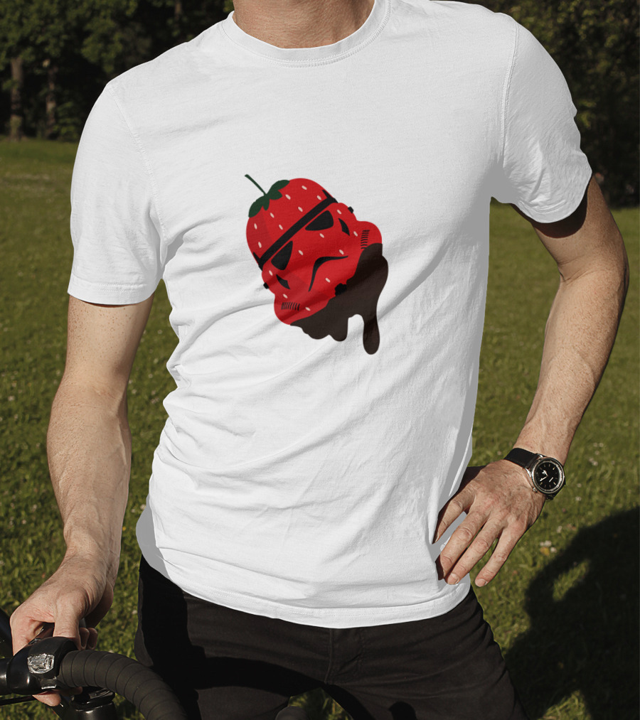 Star Wars Stormtrooper Chocolate Dipped Strawberry T-Shirt