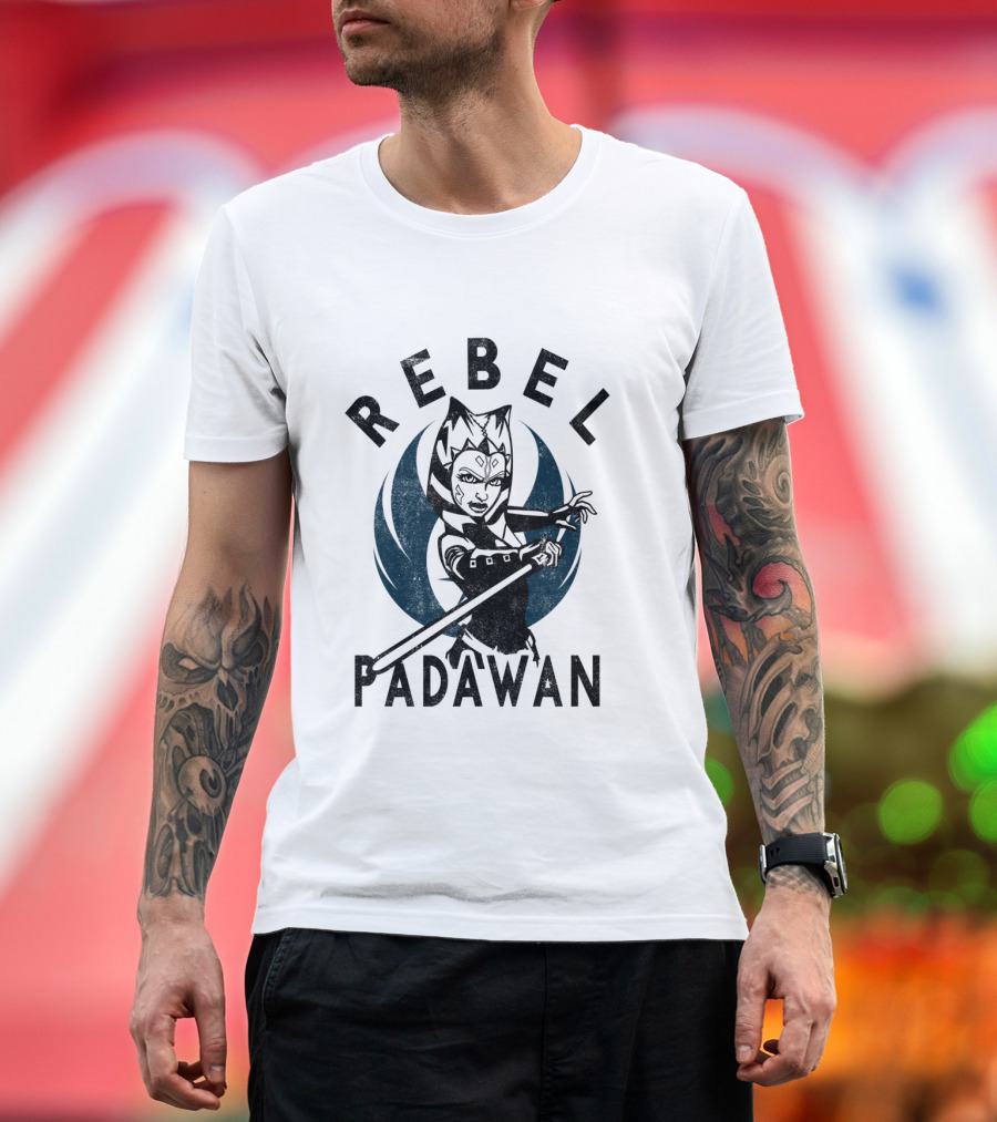Rebel Padawan Ahsoka Tano The Clone Wars Character T-Shirt