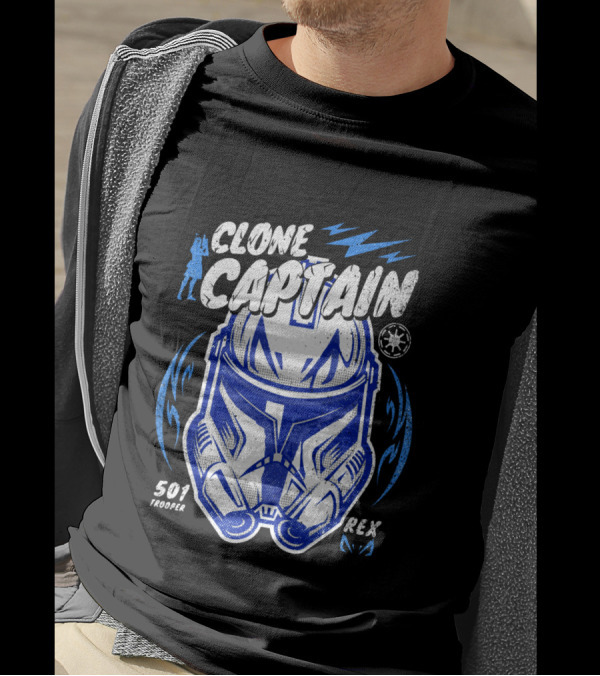 Clone Captain Rex 501 Trooper Star Wars The Clone Wars T-Shirt