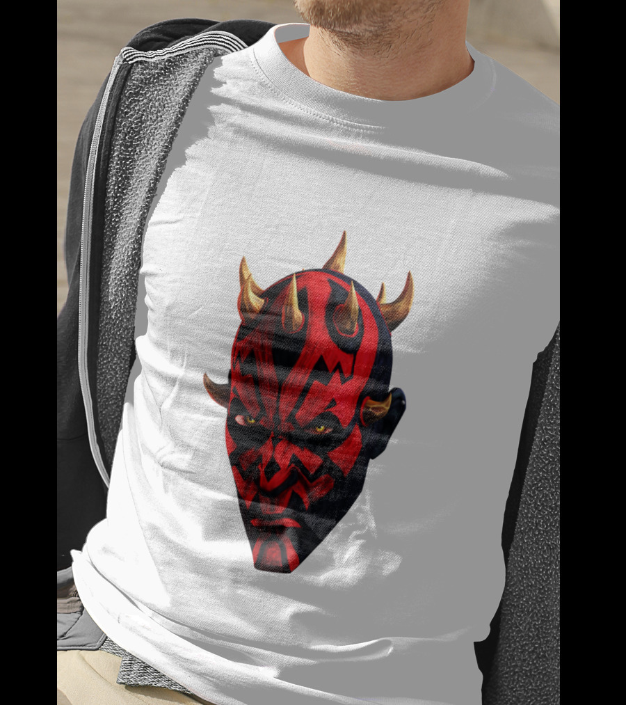 Star Wars The Clone Wars Darth Maul Character Face T-Shirt