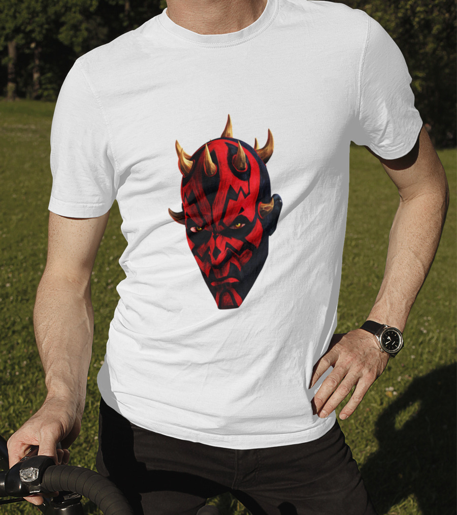 Star Wars The Clone Wars Darth Maul Character Face T-Shirt