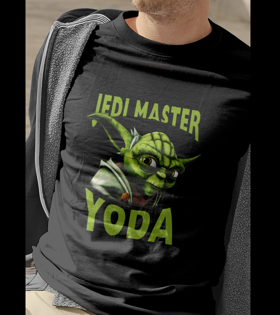 Jedi Master Yoda Big Face The Clone Wars T-Shirt