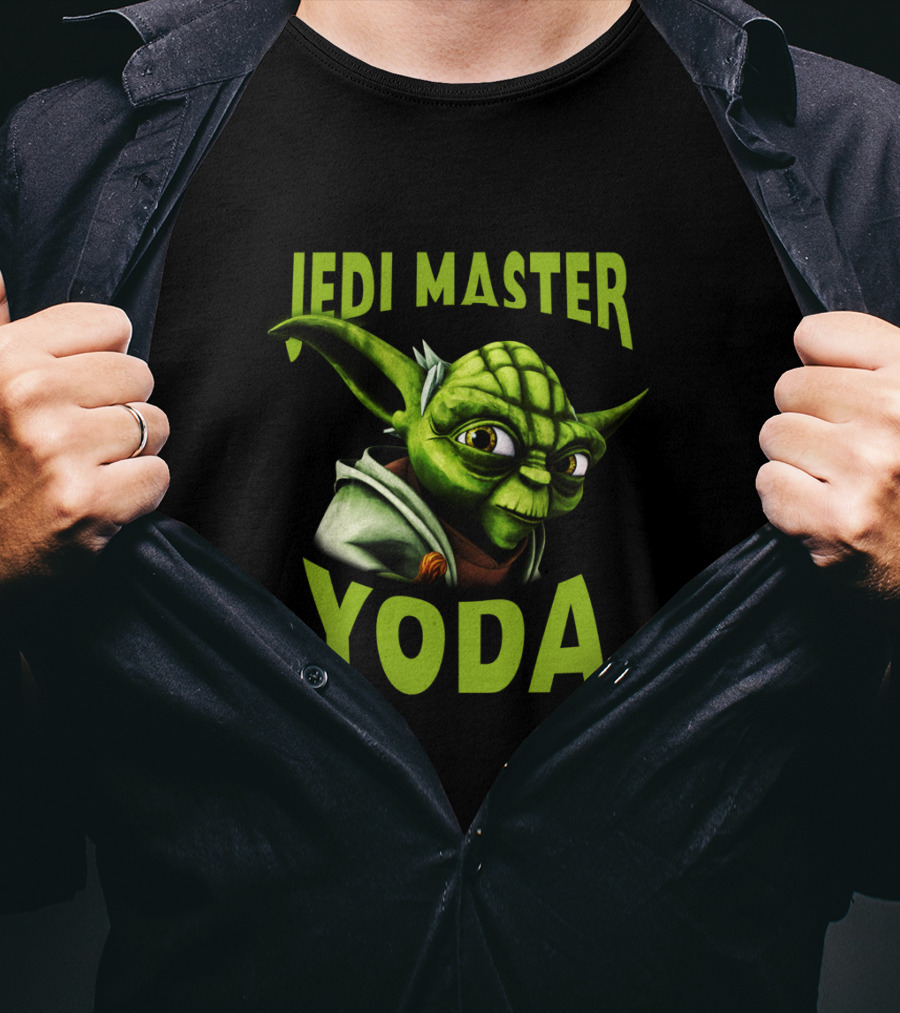 Jedi Master Yoda Big Face The Clone Wars T-Shirt