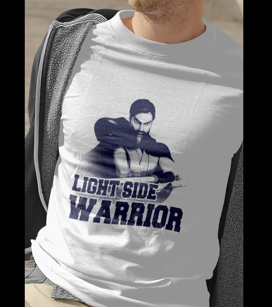 The Clone Wars Obi Wan Kenobi Light Side Warrior T-Shirt