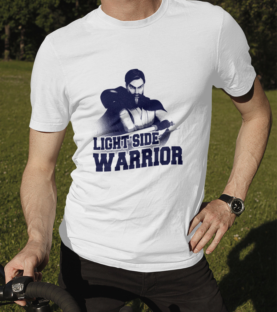 The Clone Wars Obi Wan Kenobi Light Side Warrior T-Shirt