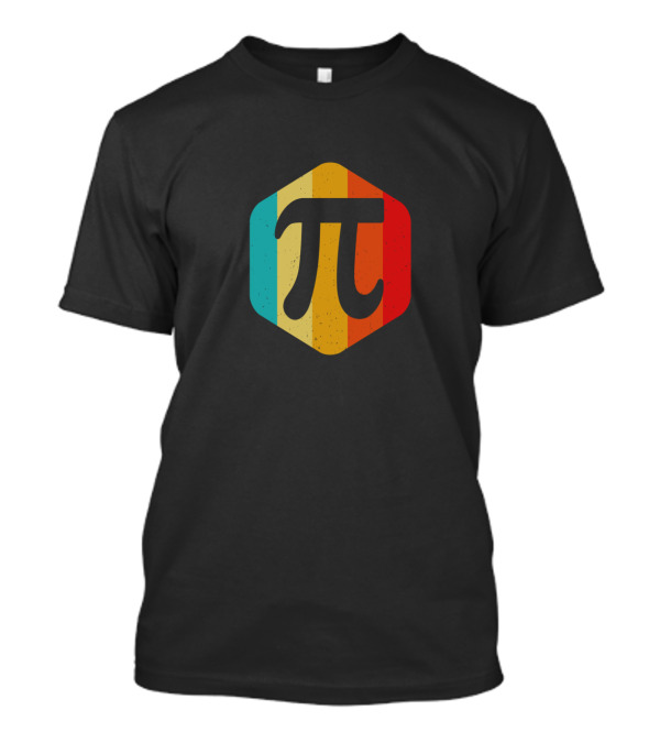 Vintage Retro Pi Symbol Nerdy Geek Humor For Pi Day T-Shirt