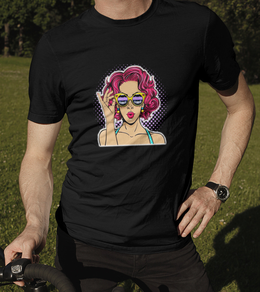 SN Shades Pop Art Retro Vibes T-Shirt