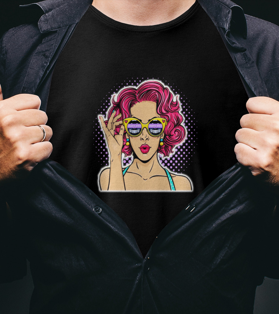 SN Shades Pop Art Retro Vibes T-Shirt