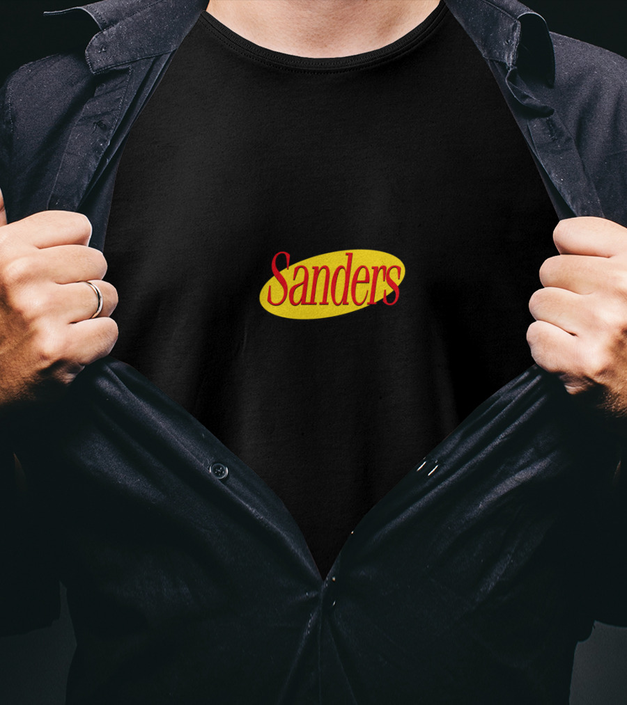 Sanders Seinfeld Style Logo Bernie Sanders T-Shirt
