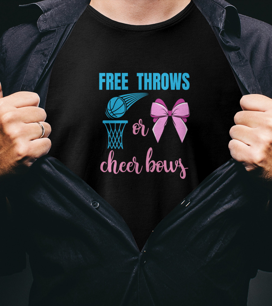 Free Throws OR Cheer Bows T-Shirt